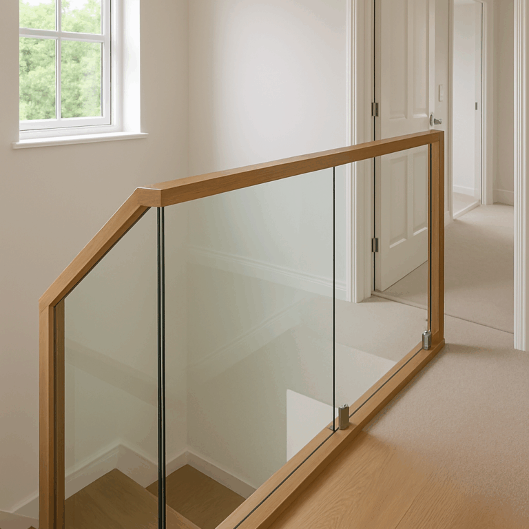Internal Glass Stair Balustrades